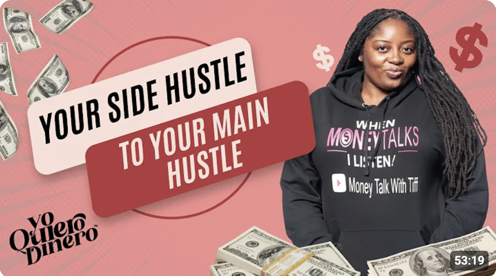 Money Talk With Tiff Yo Quiero Dinero Interview
